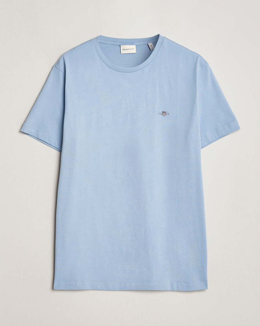 Herr | T-Shirts | GANT | The Original T-Shirt Dove Blue
