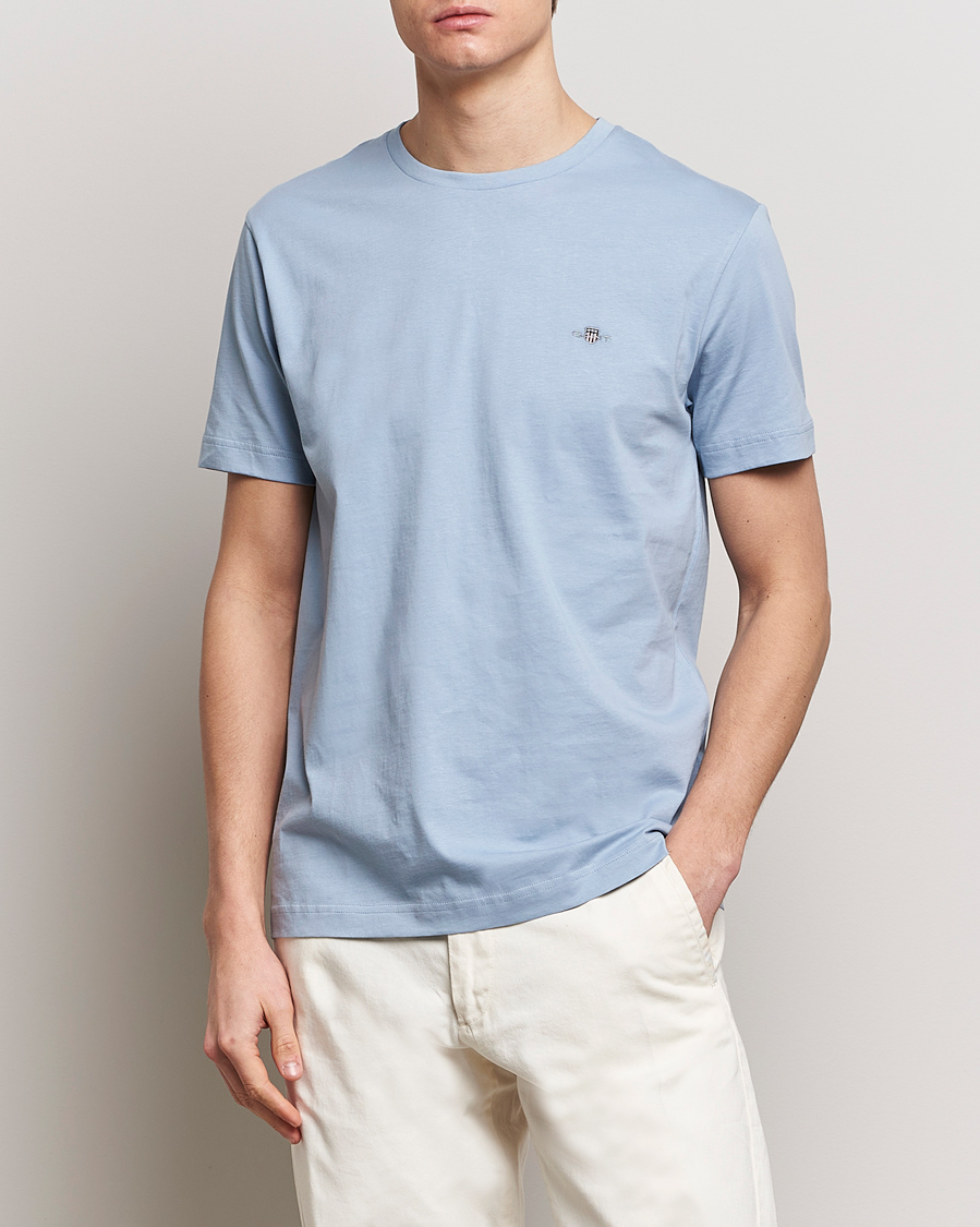 Herr | GANT | GANT | The Original T-Shirt Dove Blue