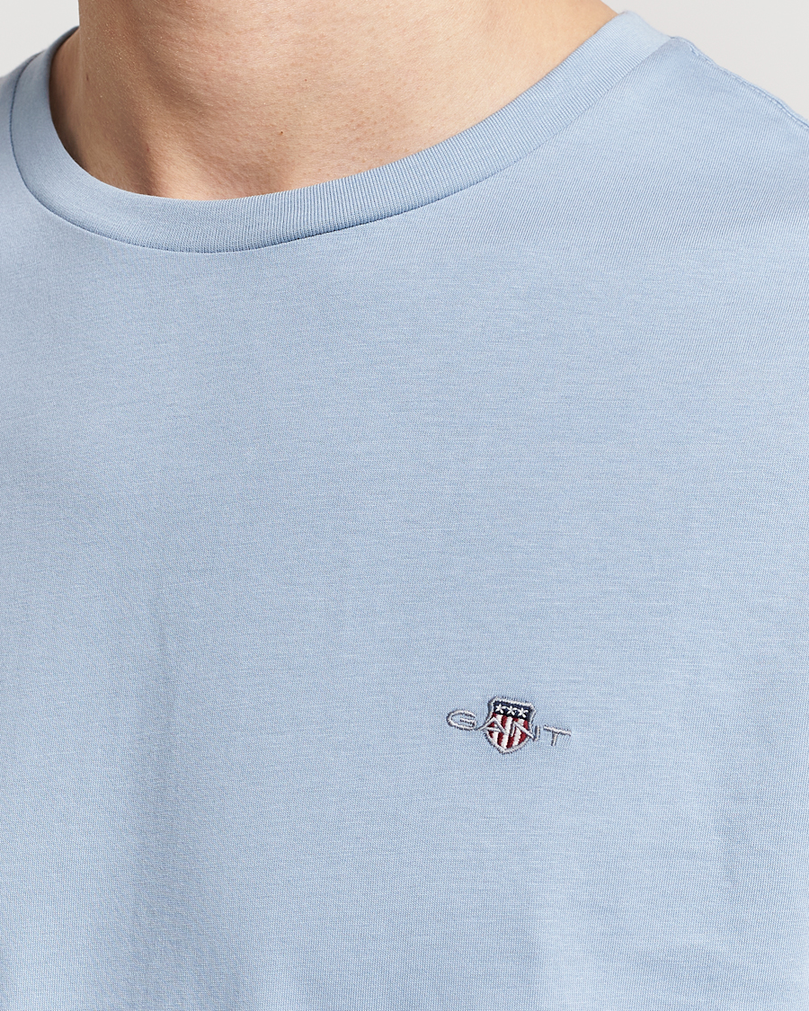 Herr | T-Shirts | GANT | The Original T-Shirt Dove Blue