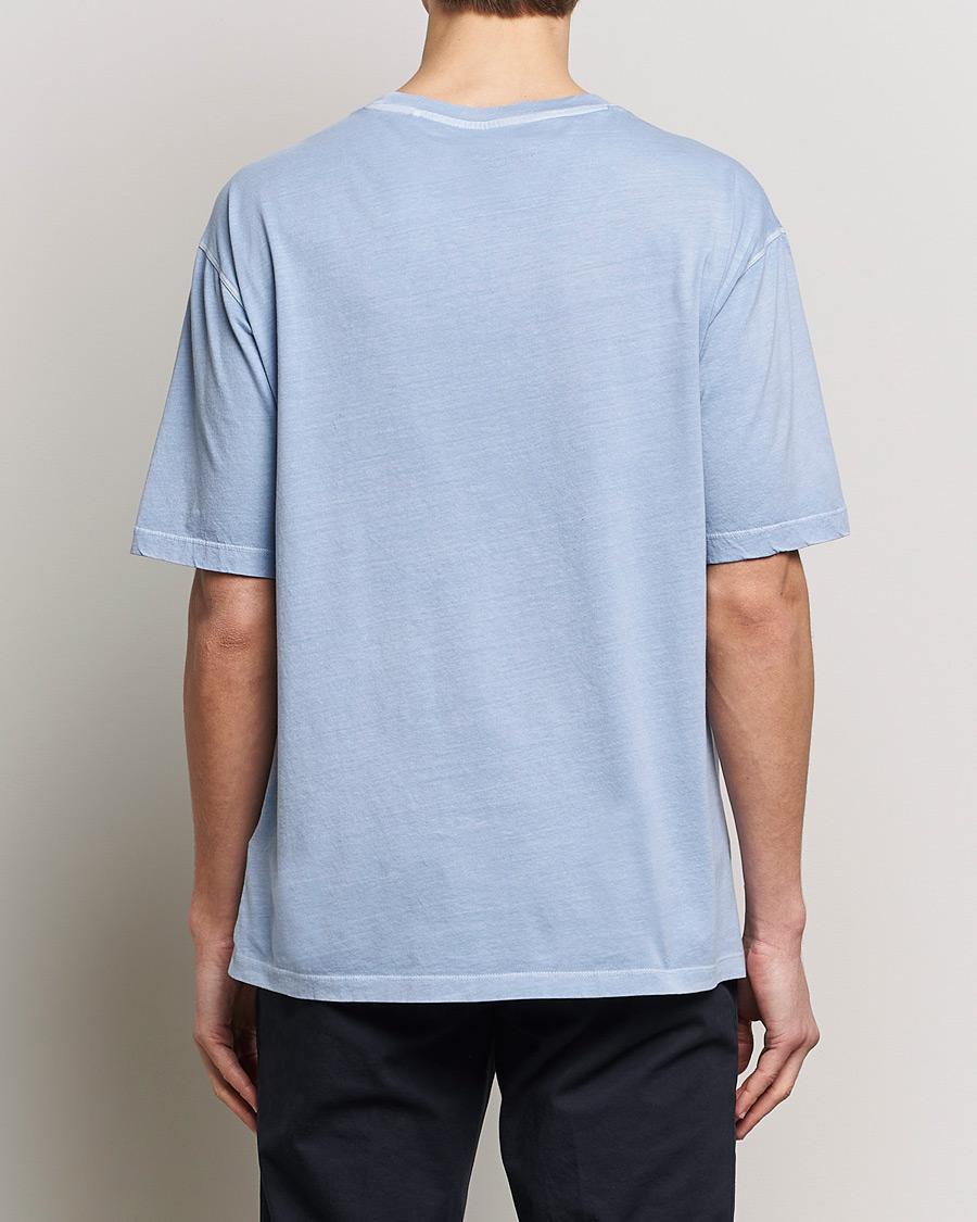 Herr | T-Shirts | GANT | Sunbleached T-Shirt Dove Blue