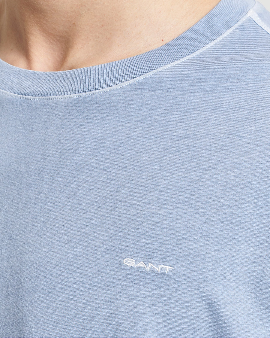 Herr | T-Shirts | GANT | Sunbleached T-Shirt Dove Blue