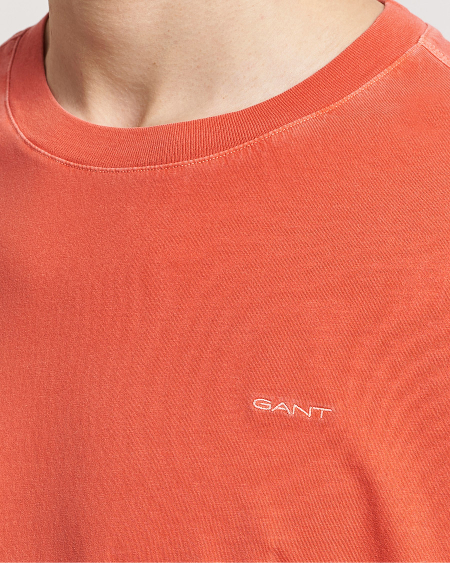 Herr | T-Shirts | GANT | Sunbleached T-Shirt Burnt Orange