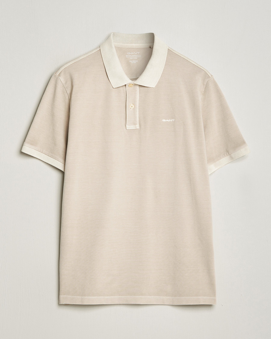 Herr | Pikéer | GANT | Sunbleached Polo Silky Beige