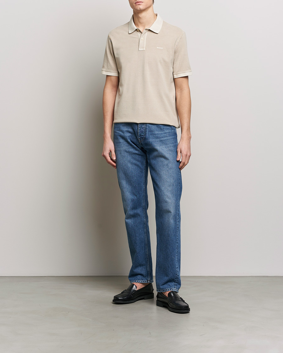 Herr | Pikéer | GANT | Sunbleached Polo Silky Beige
