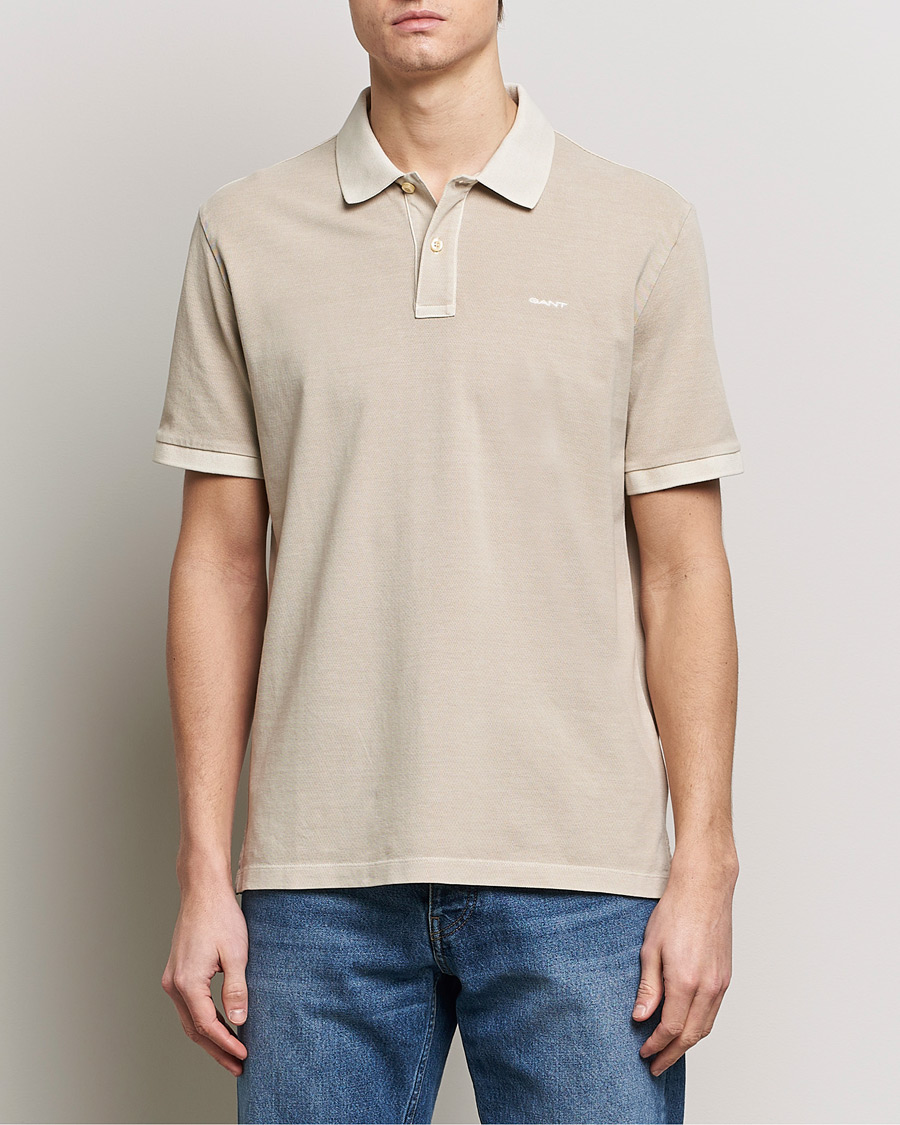 Herr | Pikéer | GANT | Sunbleached Polo Silky Beige