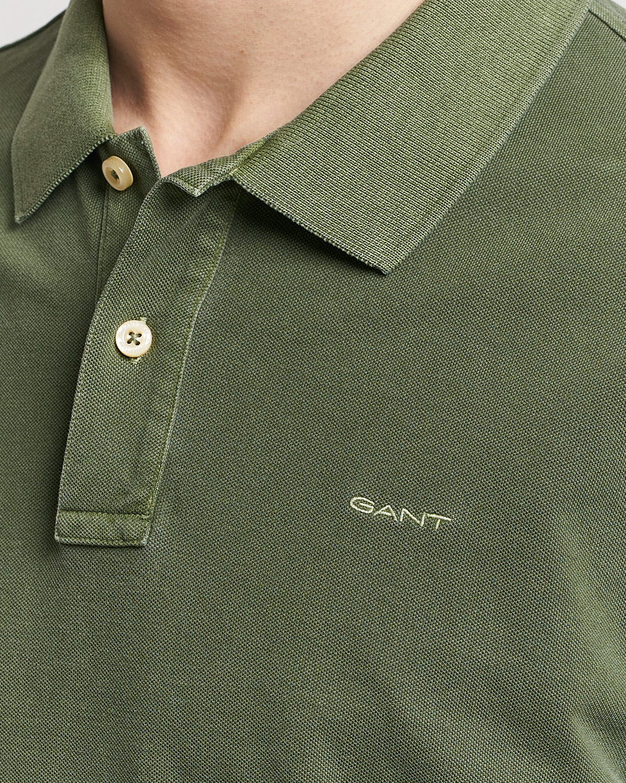 Herr | Pikéer | GANT | Sunbleached Polo Pine Green