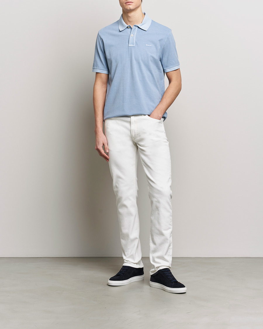 Herr | Pikéer | GANT | Sunbleached Polo Dove Blue