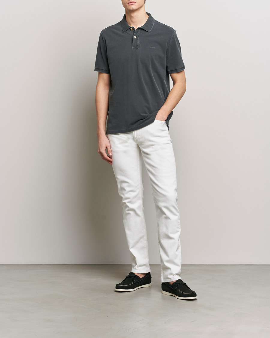 Herr | Pikéer | GANT | Sunbleached Polo Black