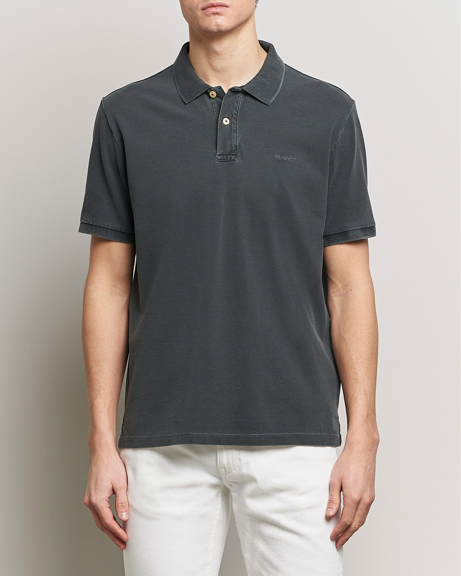 Herr | GANT | GANT | Sunbleached Polo Black