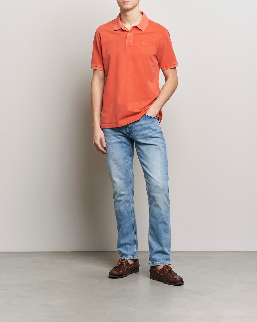 Herr | Pikéer | GANT | Sunbleached Polo Burnt Orange
