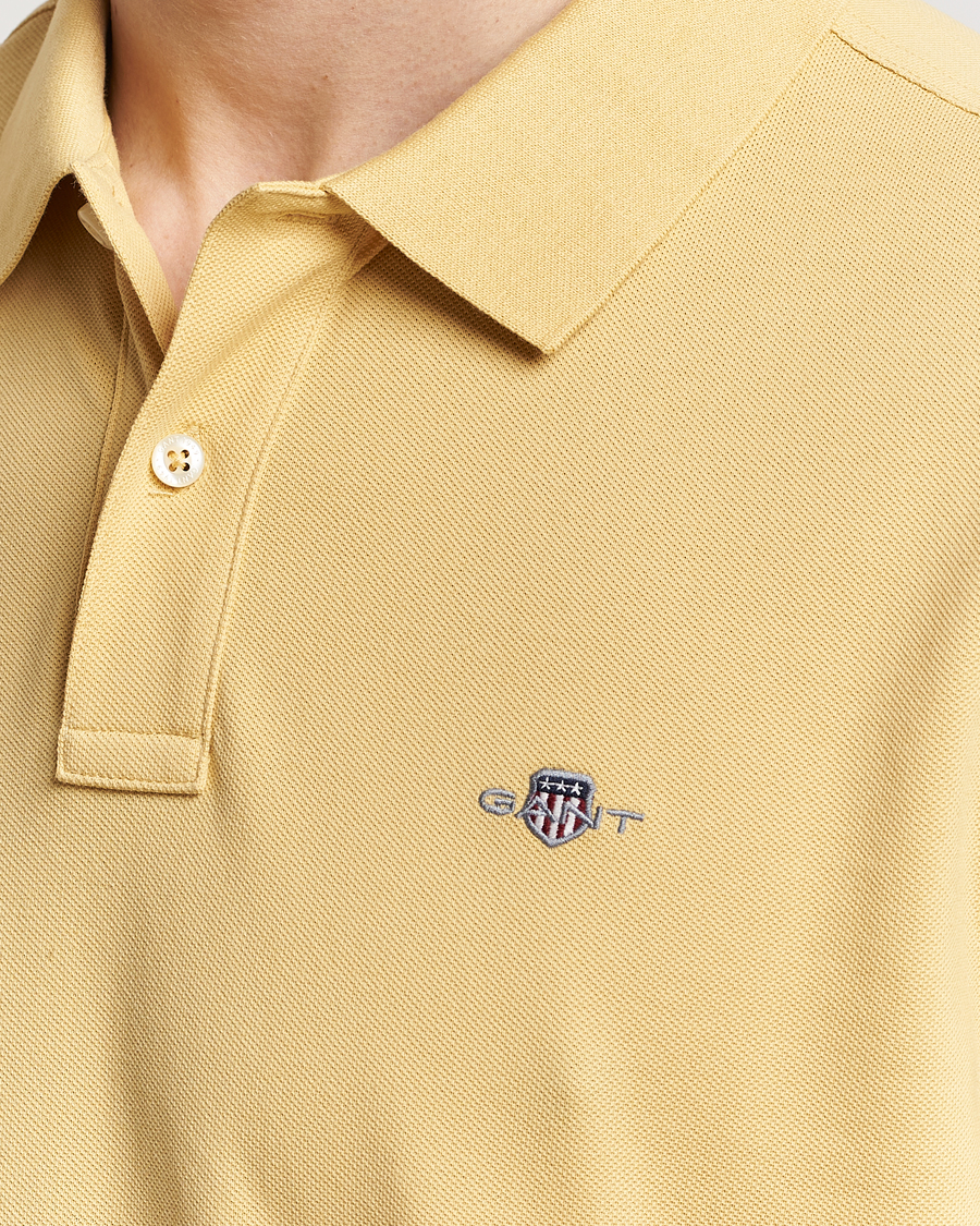 Herr | Pikéer | GANT | The Original Polo Dusty Yellow
