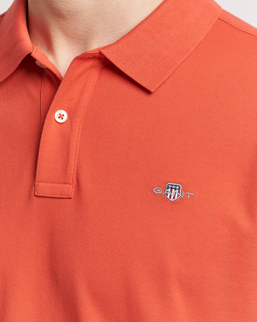 Herr | Pikéer | GANT | The Original Polo Burnt Orange