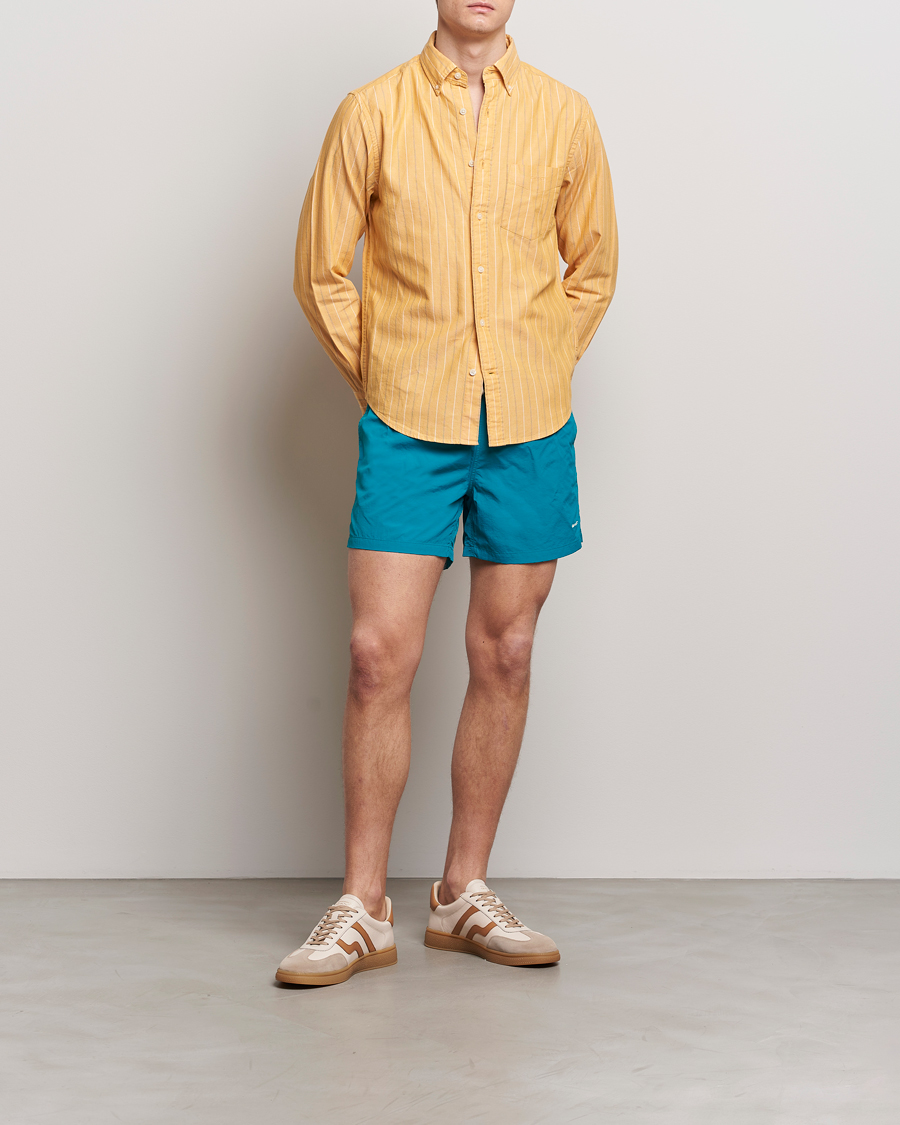 Herr | Badbyxor | Gant | Basic Swimshorts Ocean Turquoise