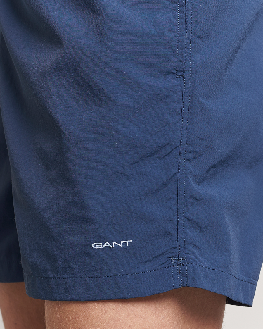 Herr | Badbyxor | Gant | Basic Swimshorts Dusty Blue Sea