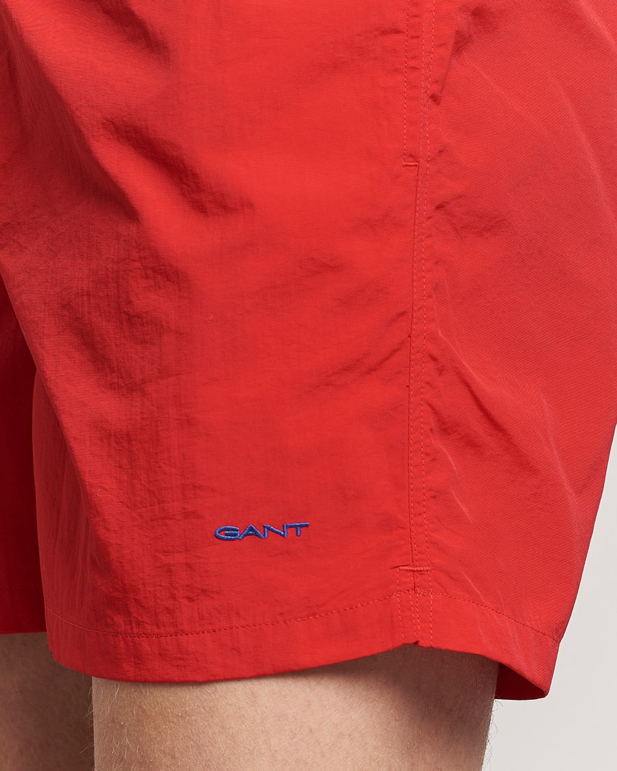Herr | Badbyxor | Gant | Basic Swimshorts Bright Red