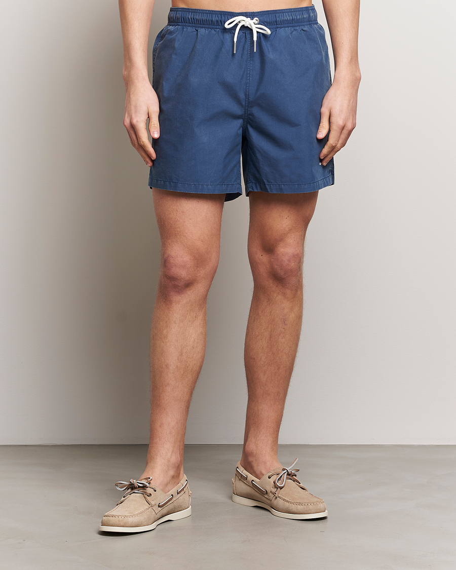 Herr | Badbyxor | GANT | Sunbleached Swimshorts Dusty Blue Sea