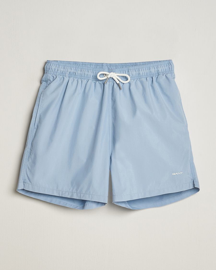 Herr | Badbyxor | GANT | Sunbleached Swimshorts Dove Blue