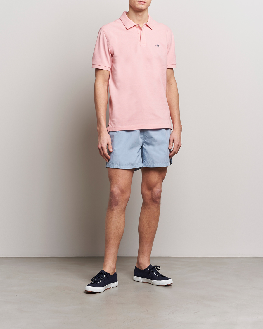 Herr | Badbyxor | GANT | Sunbleached Swimshorts Dove Blue