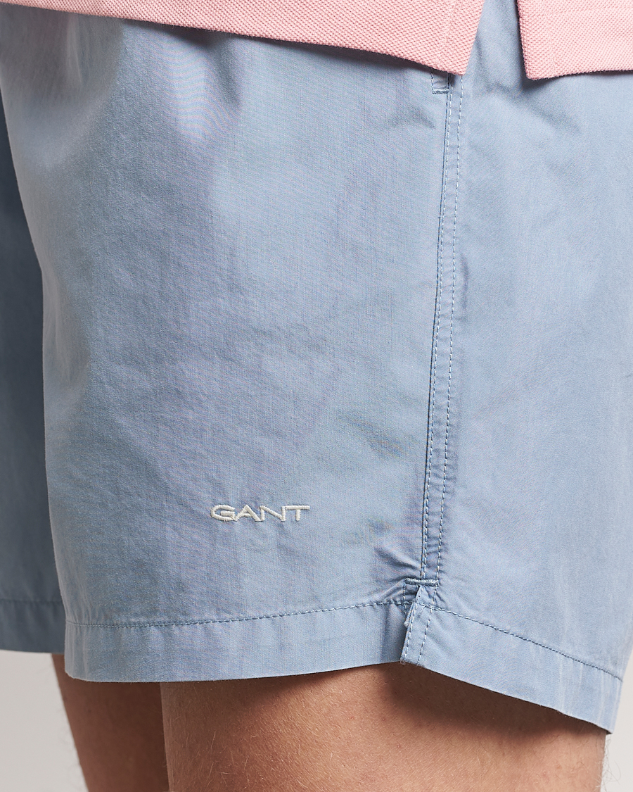 Herr | Badbyxor | GANT | Sunbleached Swimshorts Dove Blue