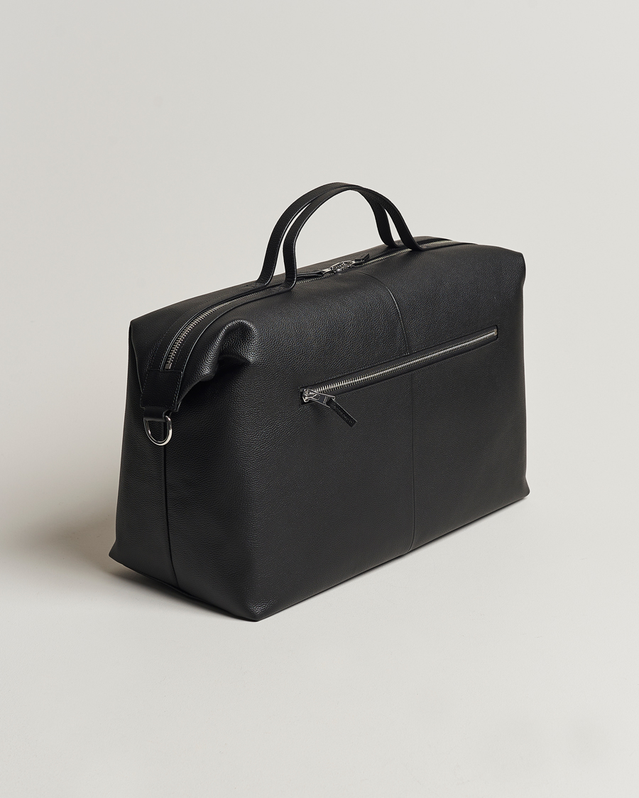Herr | GANT Leather Weekendbag Black | GANT | Leather Weekendbag Black