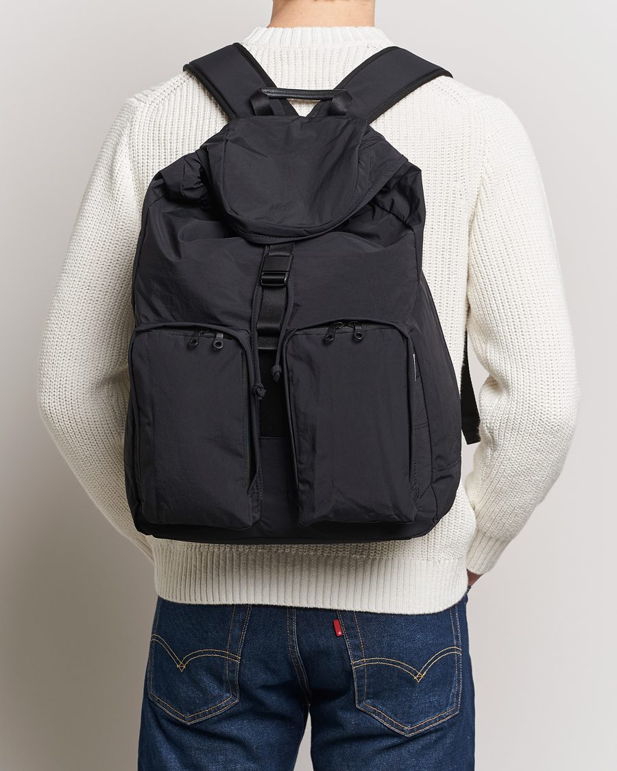 Herr | mazi untitled All Day 05 Nylon Backpack Black | mazi untitled | All Day 05 Nylon Backpack Black