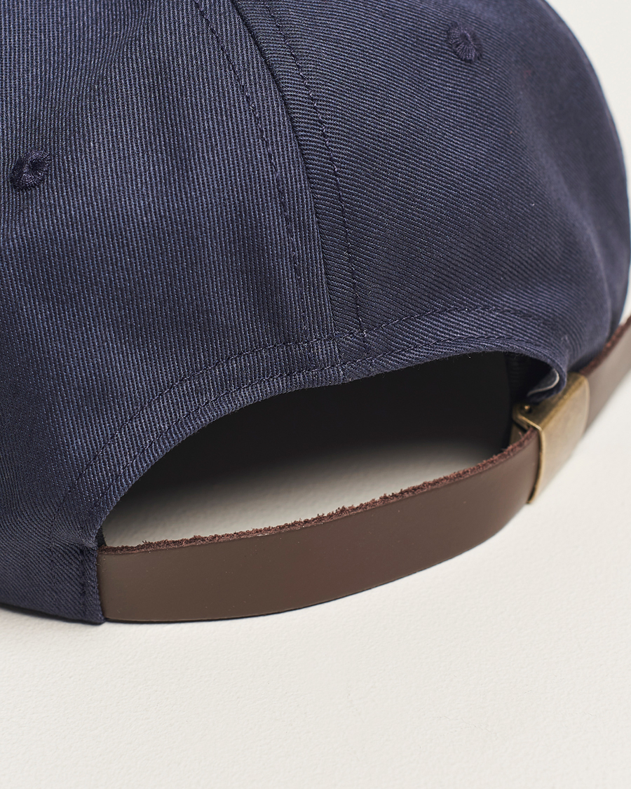 Herr | Ebbets Field Flannels Made in USA Unlettered Cotton Cap Navy | Ebbets Field Flannels | Made in USA Unlettered Cotton Cap Navy
