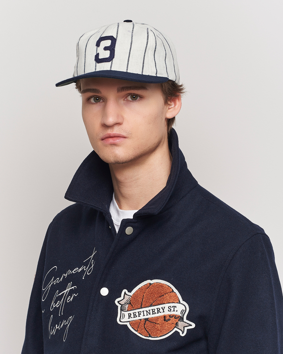 Herr | Hattar & kepsar | Ebbets Field Flannels | Made in USA Babe Ruth 1932 Signature Series Cap White