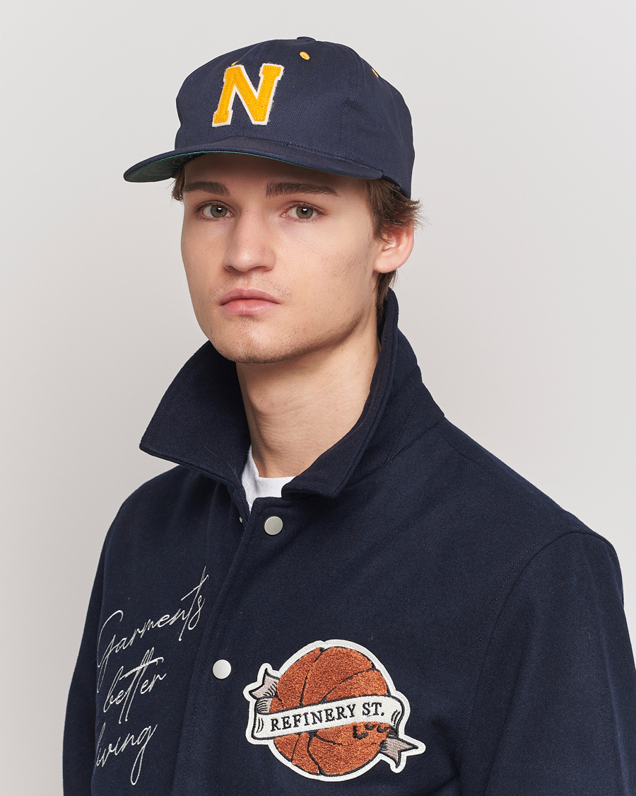Herr | Ebbets Field Flannels Made in USA Great Lakes Naval Station Vintage Cap Navy | Ebbets Field Flannels | Made in USA Great Lakes Naval Station Vintage Cap Navy