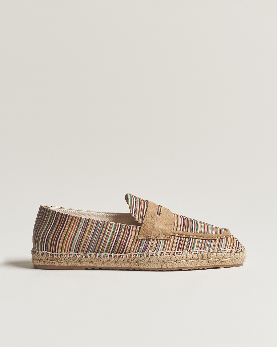 Herr | Paul Smith Striped Espandrilles Multi | Paul Smith | Striped Espandrilles Multi