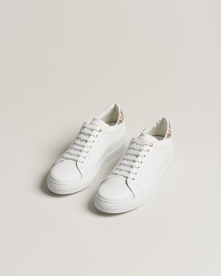 Herr | Lojalitetserbjudande | Paul Smith | Beck Leather Sneaker White