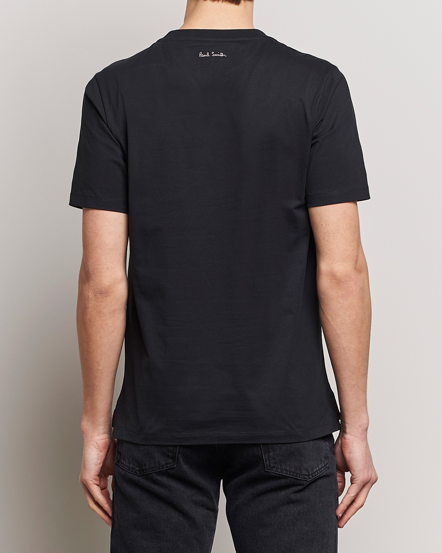 Herr | T-Shirts | Paul Smith | Organic Cotton Logo Crew Neck T-Shirt Black