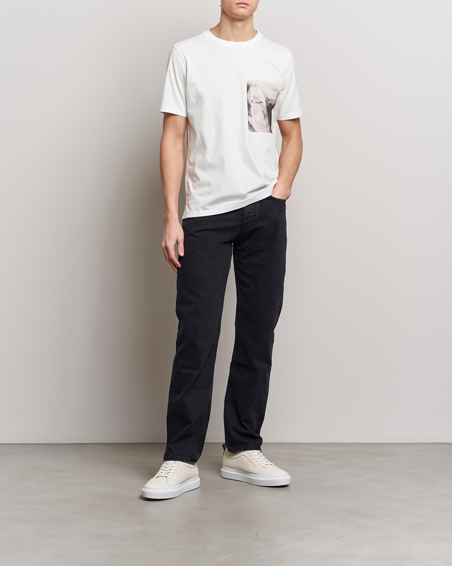Herr | T-Shirts | Paul Smith | Organic Cotton Printed T-Shirt White