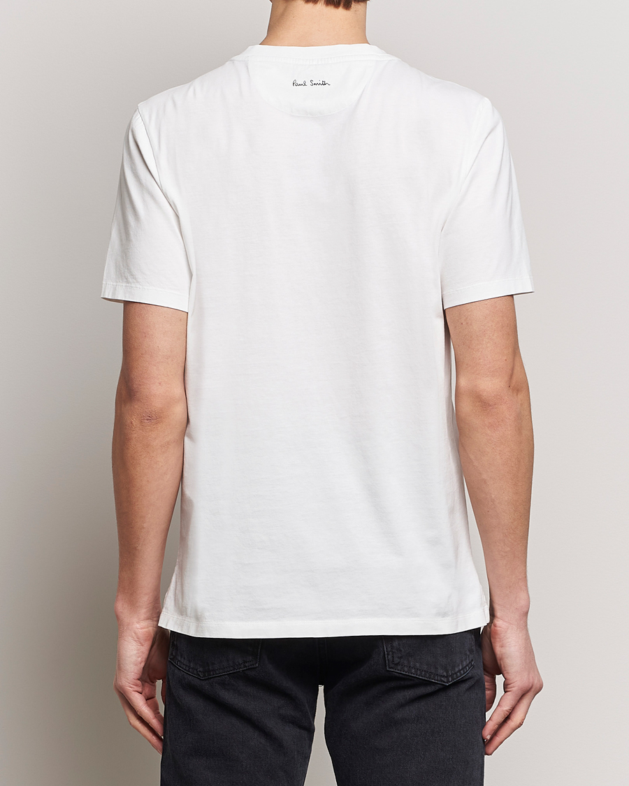 Herr | T-Shirts | Paul Smith | Organic Cotton Printed T-Shirt White