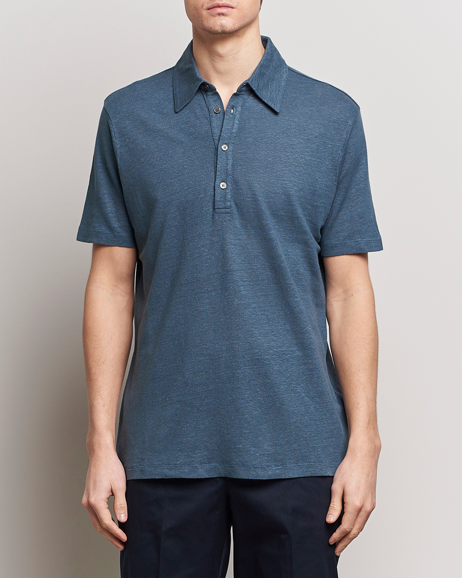 Herre |  | Paul Smith | Linen Polo Blue