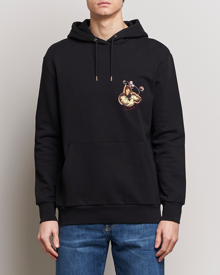 Herr |  | Paul Smith | Printed Orchid Hoodie Black