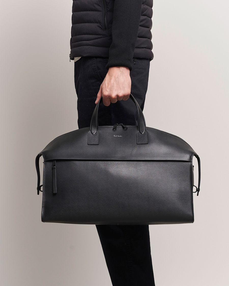 Herr | Lojalitetserbjudande | Paul Smith | Leather Holdall Black