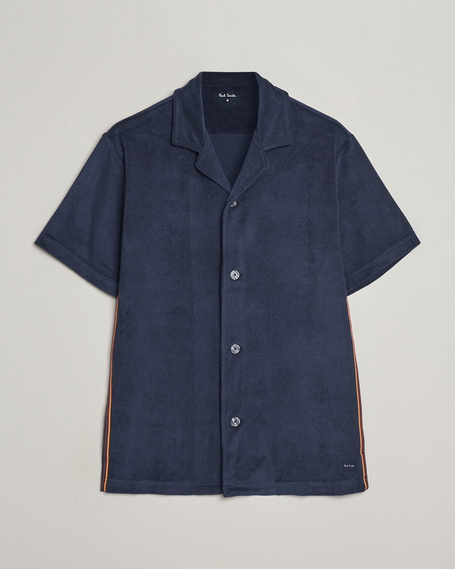 Herr | Skjortor | Paul Smith | Resort Terry Shirt Navy