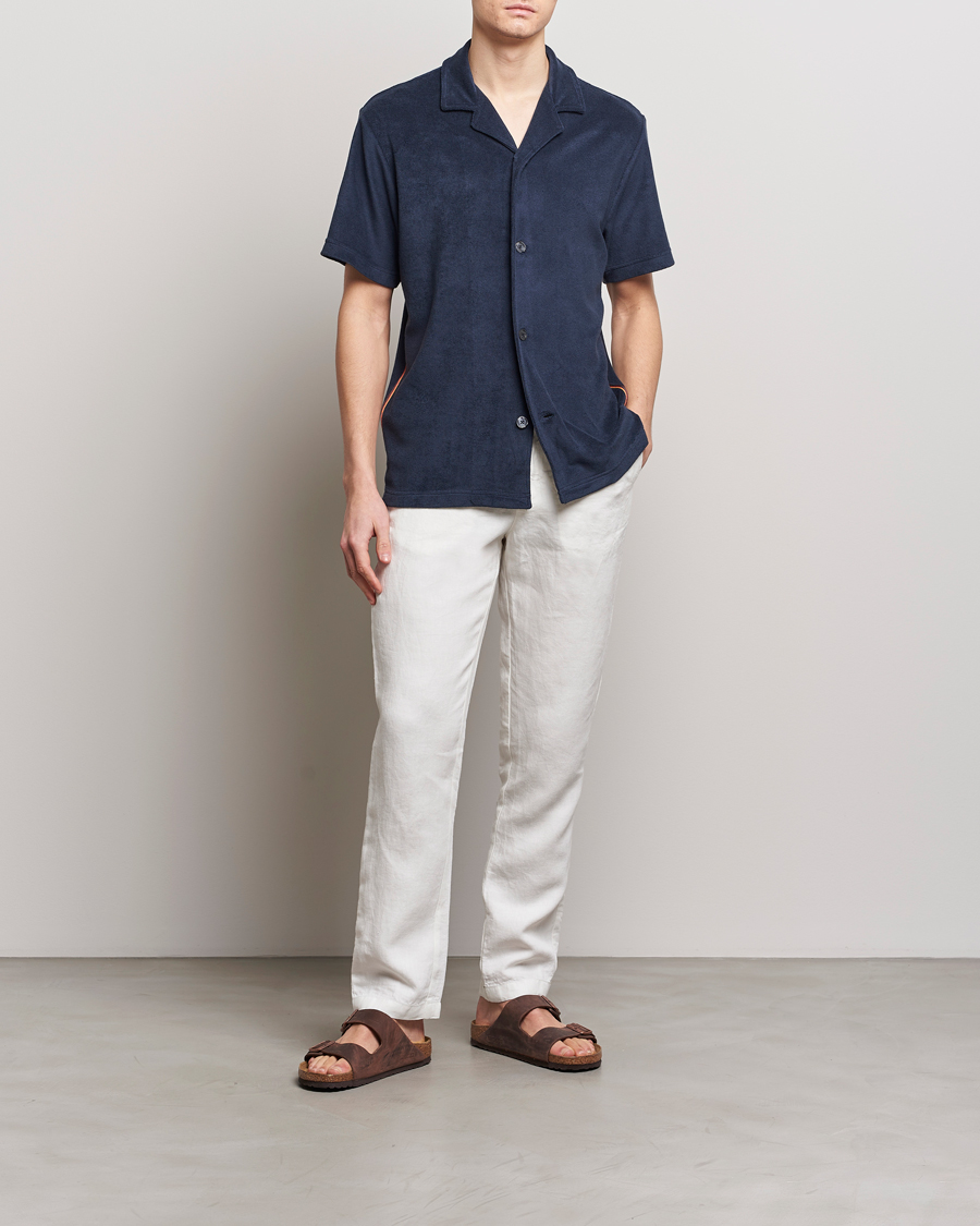 Herr | Skjortor | Paul Smith | Resort Terry Shirt Navy