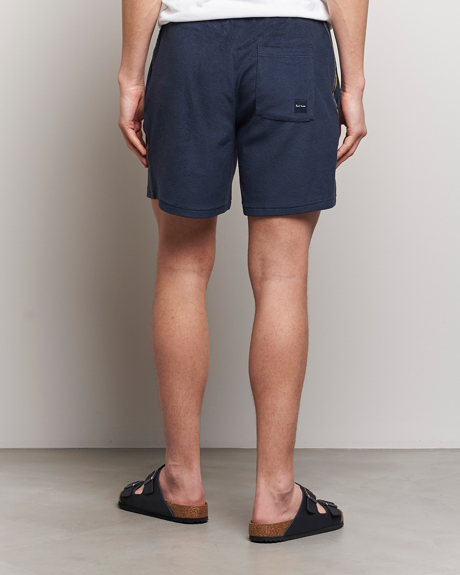 Herr | Shorts | Paul Smith | Stripe Towelling Shorts Navy