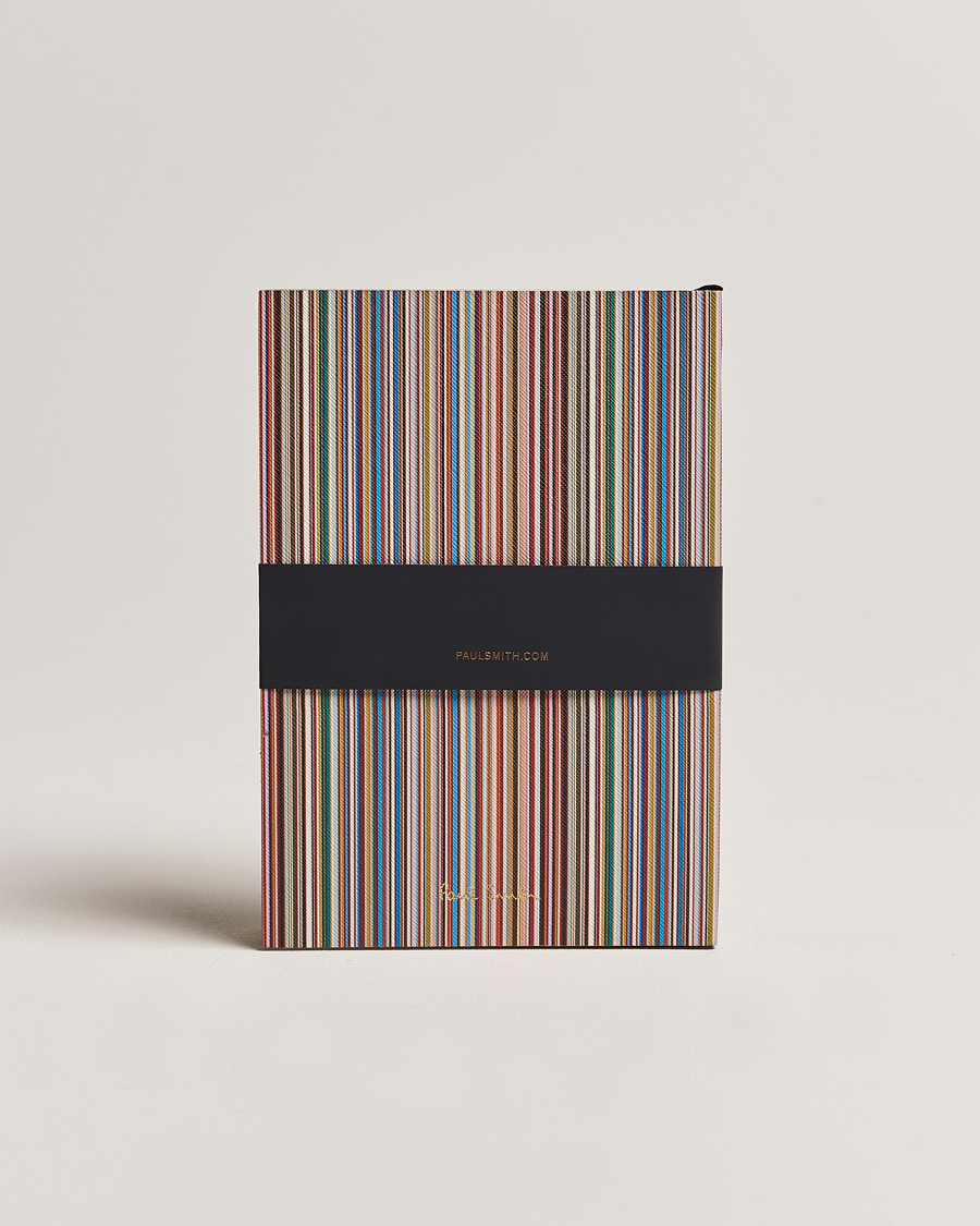 Herre | Notesbøger | Paul Smith | Signature Stripe Notebook Multi
