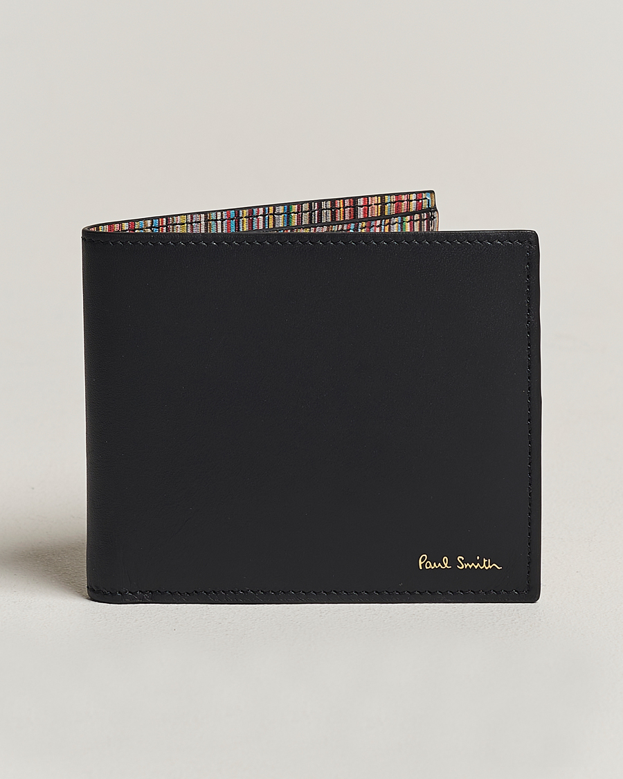 Herr | Paul Smith Leather Billfold Wallet Black | Paul Smith | Leather Billfold Wallet Black