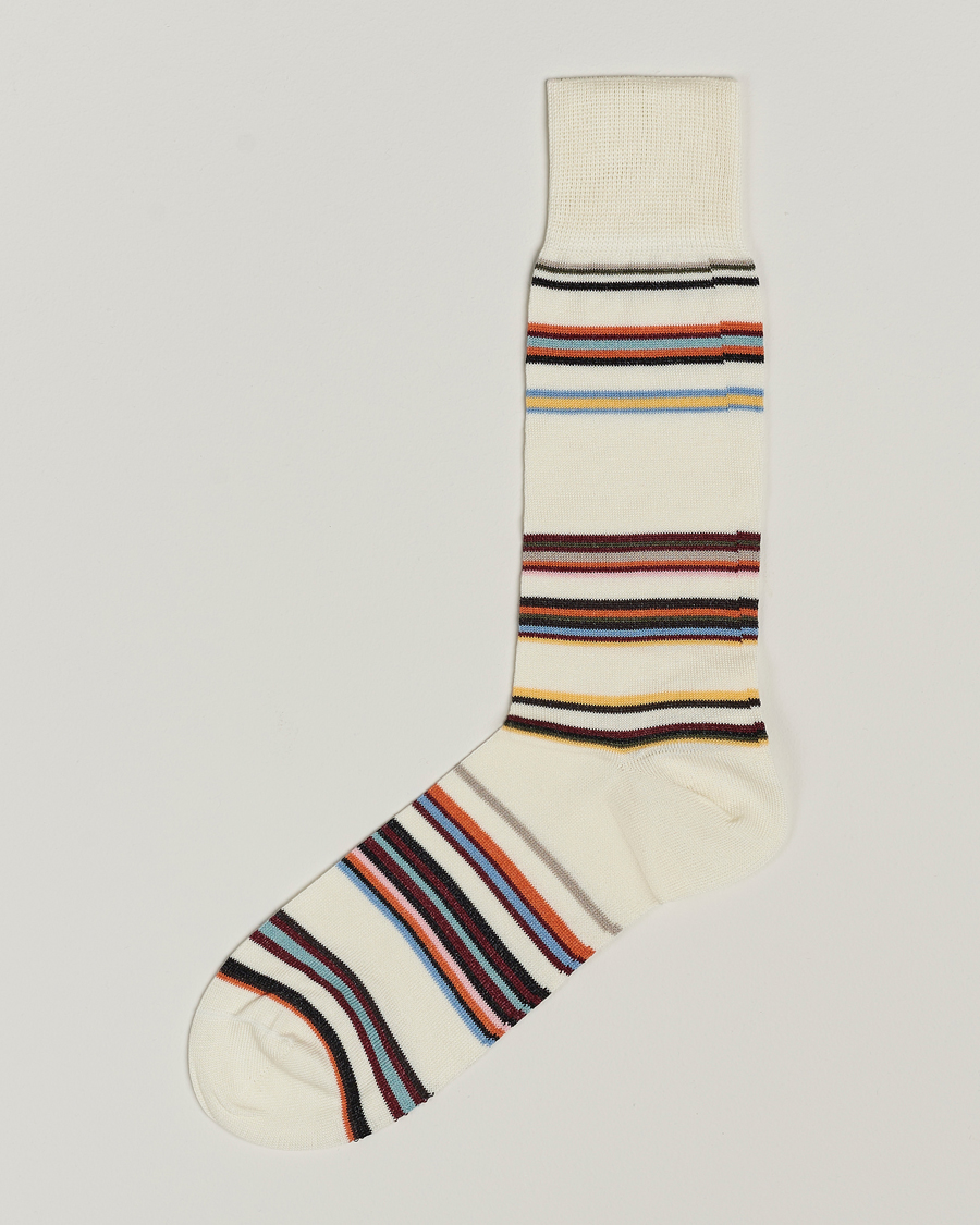 Herr | Underkläder | Paul Smith | Flavio Signature Stripe Socks White