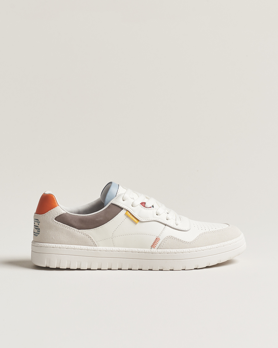 Herr | PS Paul Smith Ellis Leather/Suede Sneaker White | PS Paul Smith | Ellis Leather/Suede Sneaker White