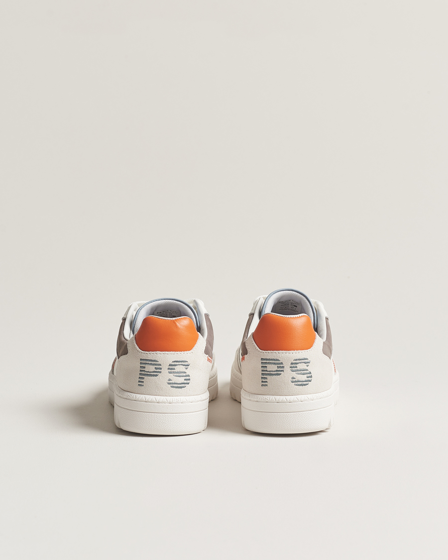 Herr | PS Paul Smith Ellis Leather/Suede Sneaker White | PS Paul Smith | Ellis Leather/Suede Sneaker White