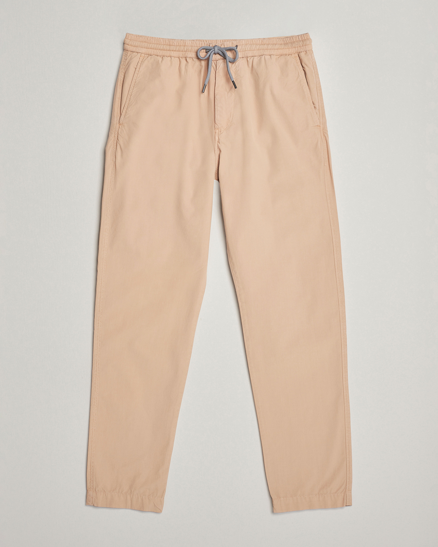 Herr | Byxor | PS Paul Smith | Cotton Drawstring Trousers Beige