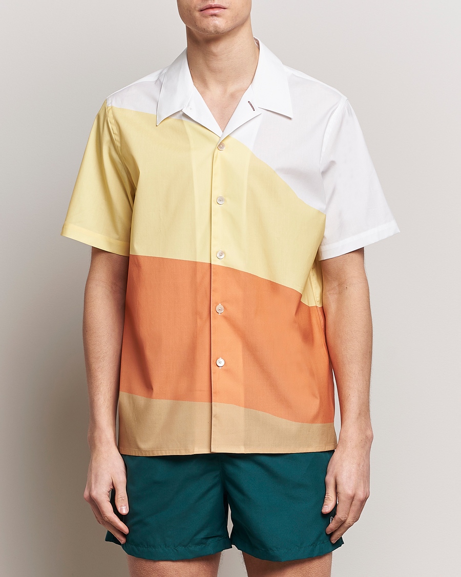 Herr | Avdelningar | PS Paul Smith | Blocksstriped Resort Short Sleeve Shirt Multi