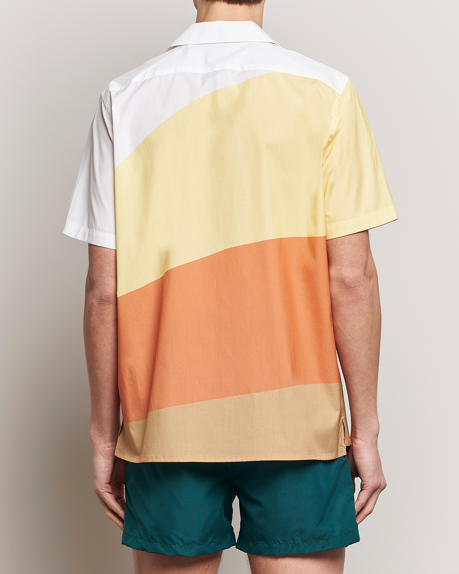 Herr | Skjortor | PS Paul Smith | Blocksstriped Resort Short Sleeve Shirt Multi