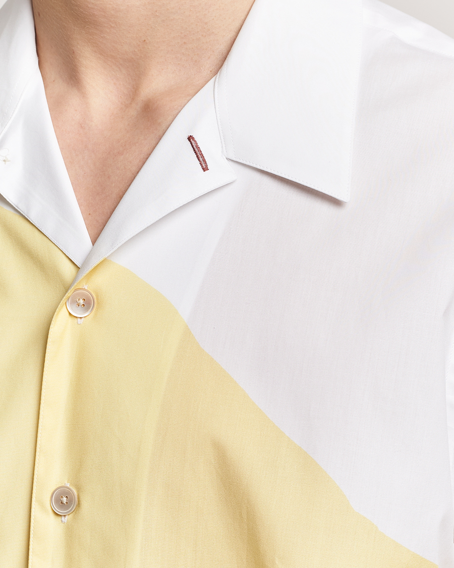 Herr | Skjortor | PS Paul Smith | Blocksstriped Resort Short Sleeve Shirt Multi