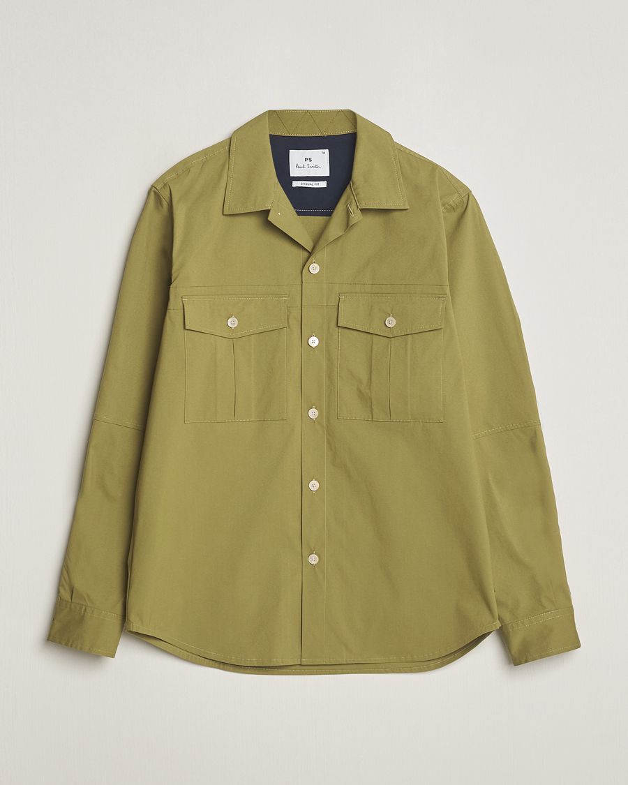 Herr | Skjortor | PS Paul Smith | Utility Shirt Khaki Green