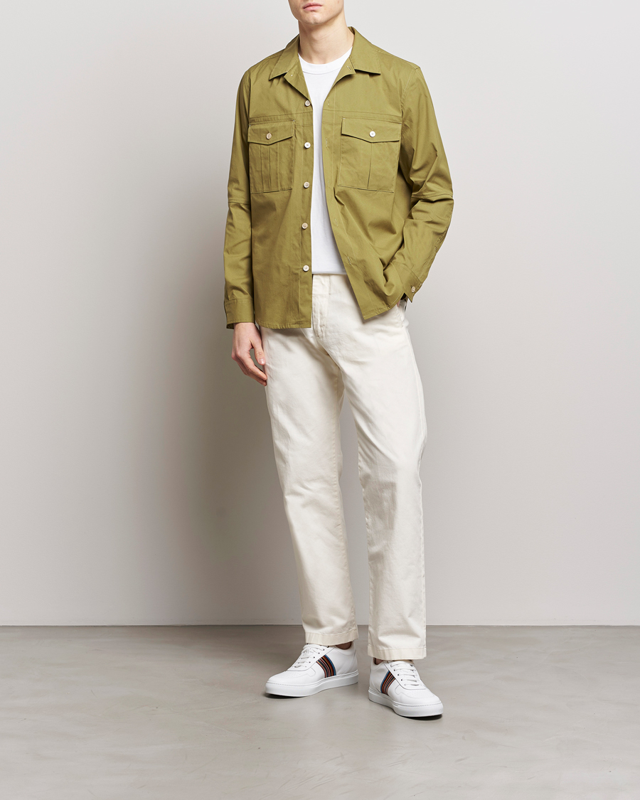Herr | Skjortor | PS Paul Smith | Utility Shirt Khaki Green
